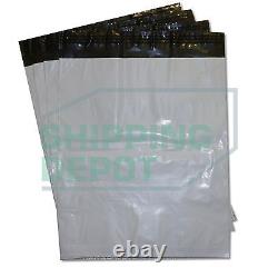 1-1,000 19x24 White Poly Mailers Bag Self Seal Shipping 19 x 24 2 MIL