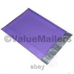 100 14x17 PURPLE Poly Mailers Shipping Envelopes Couture Boutique Quality Bags