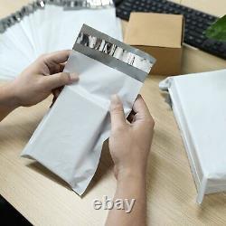 1000 PCS 6x9 9x12 10x13 12x15.5 Poly Mailers Shipping Envelopes Self Sealing