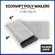 10000 6 X 9 Ecoswift White Poly Mailers Shipping Envelopes Self Seal Bags 1.7mil