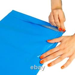 10x13 Blue Color POLY MAILERS Shipping Bags Envelopes Self Seal Mailing Plastic