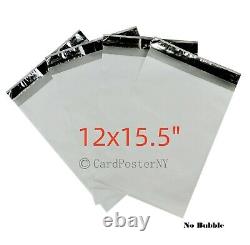 12x15.5 Poly Mailers Shipping Envelopes Self Sealing Plastic Mailing Bags