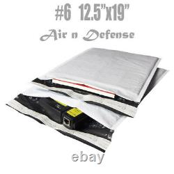 200 #6 12.5x19 Poly Bubble Padded Envelopes Mailers Shipping Bags AirnDefense