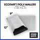 2500 9x11 Ecoswift White Poly Mailers Shipping Envelope Self Sealing Bags 1.7mil