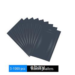 5-1000 Pcs Black Poly Bubble Mailers Shipping Mailing Padded Bags Envelopes