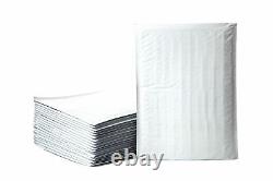 5-2000 #5 10.5x16 Poly Bubble Padded Envelopes Mailers Shipping Bags White 10x15