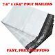 7.5x10.5 Poly Mailers Shipping Envelopes Self Seal Packaging Bags 2.5 Mil 7x10