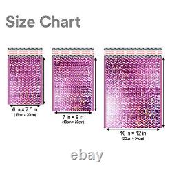 9x12 Holographic Poly Bubble Mailers Shipping Mailing Padded Bags Envelopes