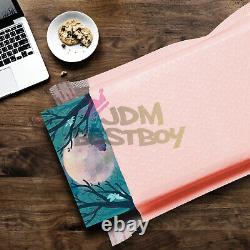 ANY SIZE Carnation Pink Poly Bubble Kraft Padded Mailers Shipping Envelopes Bags