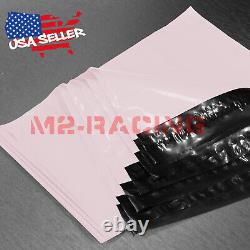 ANY SIZE Carnation Pink Poly Mailers Shipping Envelopes Plastic Bag Self Sealing
