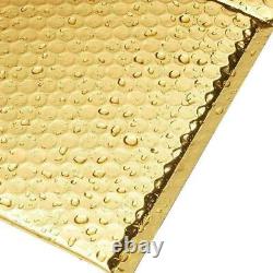 ANY SIZE Metallic GOLD Poly Bubble Mailers Envelopes shipping bags