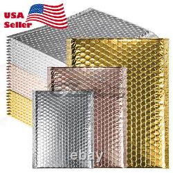 ANY SIZE Metallic Gold Poly Bubble Padded Mailers Shipping Envelopes Bag Kraft