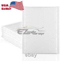 ANY SIZE# White Poly Bubble Kraft Padded Mailers Mailing Shipping Envelopes Bags