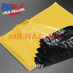 ANY SIZES # Yellow Poly Mailers Shipping Envelopes Plastic Bags Self Sealing 012