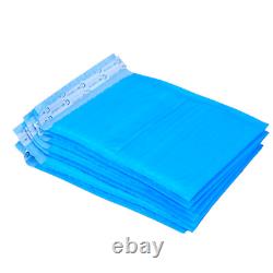 AirnDefense 1000 #0 6.5X10 Blue Poly Bubble Mailers Shipping Padded Envelope