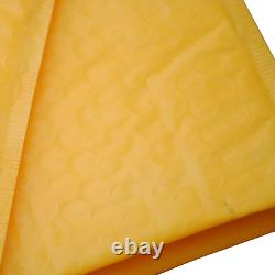 AirnDefense 1000 #0 6.5X10 Yellow Poly Bubble Mailers Shipping Padded Envelope