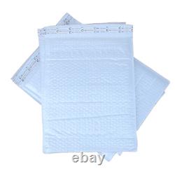 AirnDefense 5000 #000 4X8 Shipping White Poly Bubble Mailers Padded Envelope