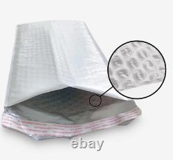 All Sizes Poly BUBBLE Mailer Padded Self Seal Package Shipping Envelopes Bags