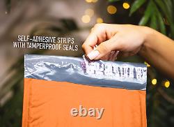 Any Size Orange Color Poly Bubble Mailers Shipping Padded Bags Mailing Envelopes