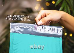 Any Size Teal Color Poly Bubble Mailers Shipping Padded Bags Mailing Envelopes