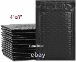 Black Poly Bubble Padded Shipping Mailers #000 #00 #0 #CD #1 #2 #3 #4 #5 #6 #7