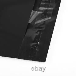 Black Poly Mailers Envelopes Shipping Bag Self Seal Plastic Poly Bags