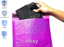 #CD 7.25x8 Purple Poly Bubble Padded Envelopes Mailers Shipping Bags 7.25x7