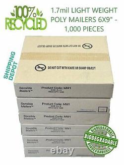 Fully Recycled Poly Mailers Earth Friendly Shipping Bags Sensible Mailers