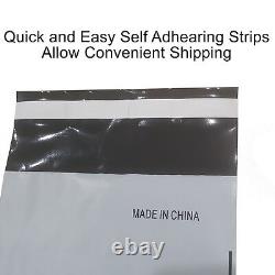 Plastic Self Sealing Poly Mailers Shipping Envelopes Mailing Bags All Size PM1