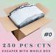 Poly Bubble Mailers #0 6''x9'' Padded Envelope Shipping Bags? 250pcs/ctn
