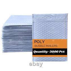 Poly Bubble Mailers Padded Envelop Shipping Self-Sealing Bags #0 6''x9'