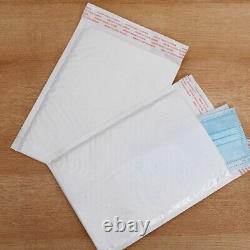 Poly Bubble Mailers Shipping Mailing Padded Bags Envelopes Self Seal 6 Size