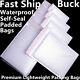 Poly Bubble Mailers Shipping Mailing Padded Bags White Envelops 4x8 6x9 6x10 Usa