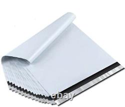 Poly Mailers Shipping Envelopes Self Sealing White Plastic Mailing Bags Any Size