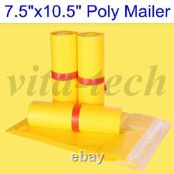Poly Mailers Shipping Mailing Packaging Plastic Envelope Self Sealing Bag Yellow