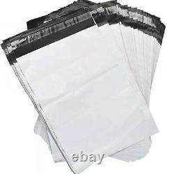 Poly Mailers Shipping Mailing Packaging Plastic Envelope Self Sealing Bags White