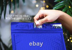 Premium Blue Color Poly Bubble Mailers Shipping Envelopes Mailing Padded Bags