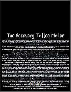 Tattoo Addiction Recovery Designer Poly Mailers Plastic Envelopes Shipping Bags