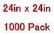 Ultra Heavy Duty 5mil Poly Mailers Shipping Mailing Poly Bags 24in X 24in