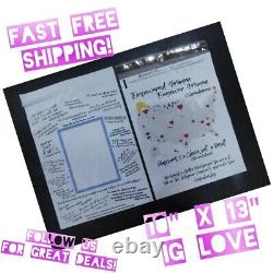 Upaknship 10x13 IG Love designer poly mailers shipping envelopes