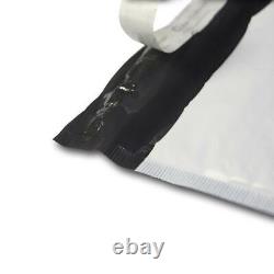 #0 6.5x10 Enveloppes matelassées à bulles en polyéthylène pour l'expédition de courrier et colis AirnDefense