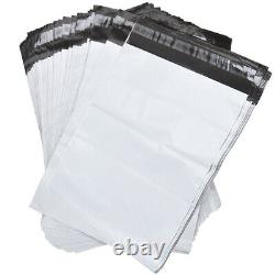 10 X 12 Sacs postaux en polyéthylène enveloppes d'expédition Sachets postaux en plastique autoadhésifs