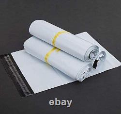 100-2000 14.5x19 Poly Mailers Enveloppes d'expédition auto-adhésives en plastique