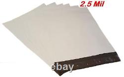 15 000 Multi Pk 12x15.5 Sacs postaux en polyéthylène blanc Enveloppes d'expédition Sacs auto-adhésifs