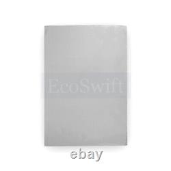 2500 Enveloppes d'expédition blanches EcoSwift 9x11 en polyéthylène à fermeture auto-adhésive 1.7MIL