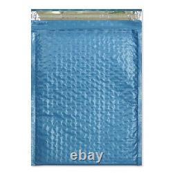 4x8 Rose Chaud, Turquoise Poly Bubble Mailers, Enveloppes d'Expédition Matelassées Colorées