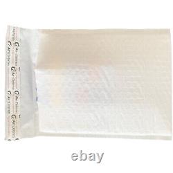 AirnDefense #0 6.5x10 White Poly Bubble Mailers Shipping Padded Envelopes <br/>  
 <br/>AirnDefense #0 6.5x10 Enveloppes rembourrées blanches en polyéthylène à bulles pour expédition