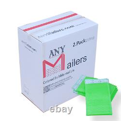 AirnDefense #2 8.5x12 Colored Poly Bubble Mailers Shipping Padded Envelopes → AirnDefense #2 8.5x12 Enveloppes rembourrées de couleur pour expédition avec bulles de poly
