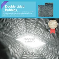 Enveloppe d'expédition matelassée en poly bulle économie, plusieurs couleurs et tailles disponibles
