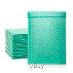 Enveloppes de livraison rembourrées en polyéthylène bulle turquoise #000 #00 #0 #CD #1 #2 #3 #4 #5 #6 #7